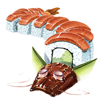 ⭐⭐⭐⭐ Dragon Roll Sushi