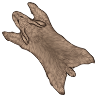 Pelt: Cream Rabbit