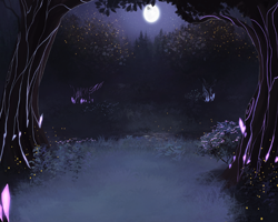 Location: Eternal Forest Midnight (Blue and Purple)