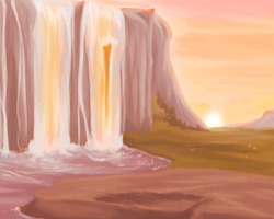 Location: Radiant Falls Twilight